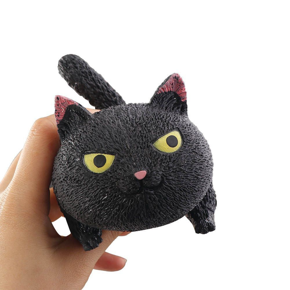 черный кот игрушка антистресс