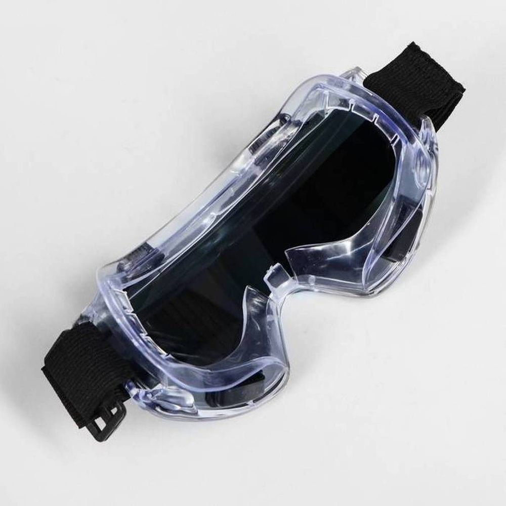 Очки-маска для езды на мототехнике TORSO, стекло хамелеон, прозрачные, 1 шт  #1