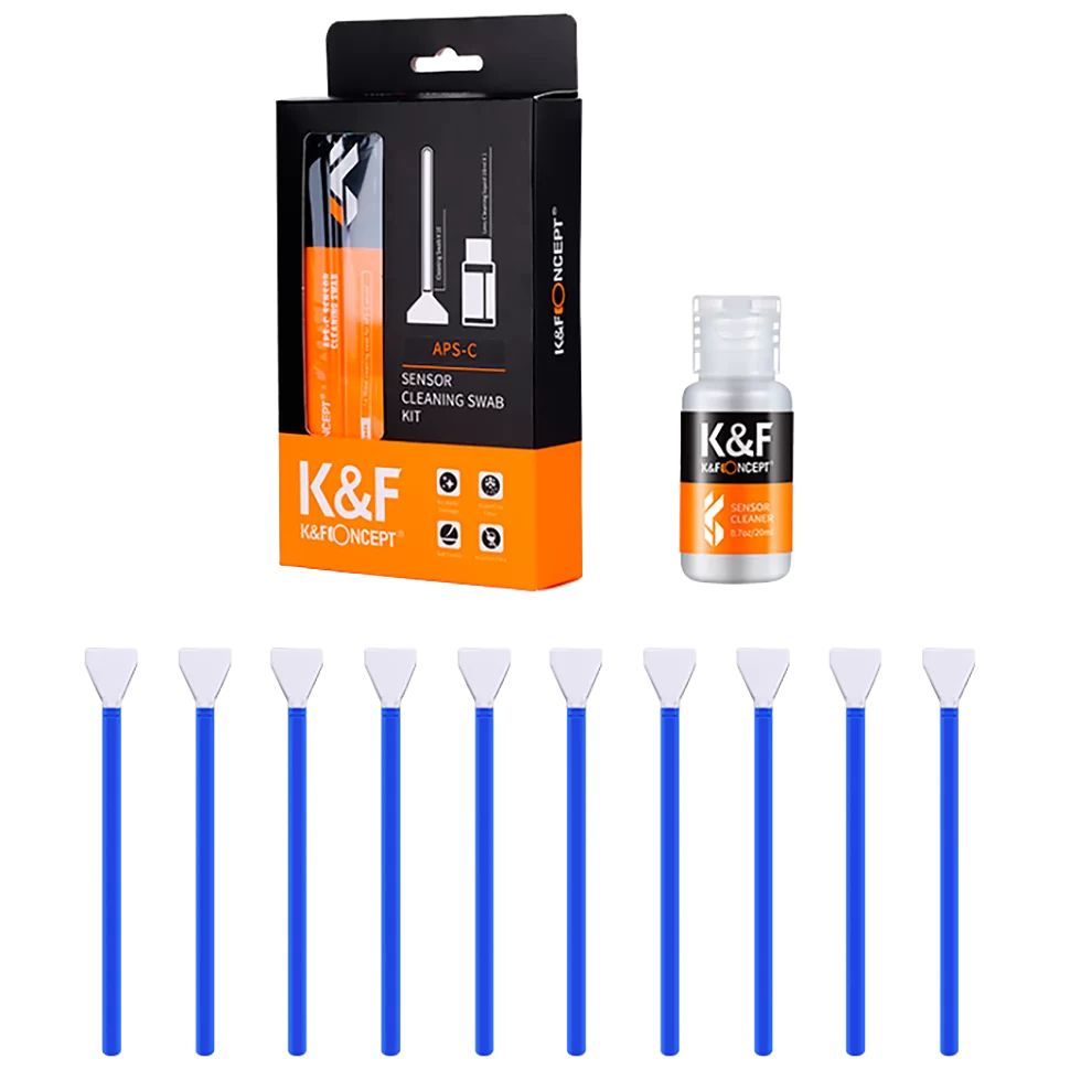Набор для чистки матриц K&F Concept 16mm APS-C Sensor #1