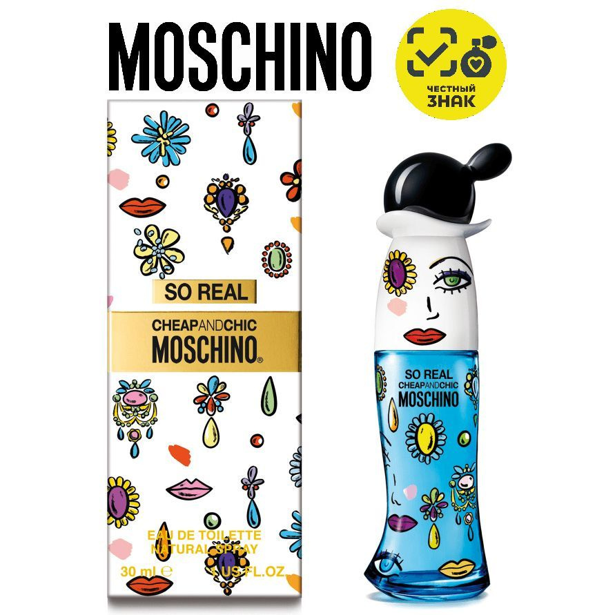 Moschino So Real Туалетная вода 30 мл #1