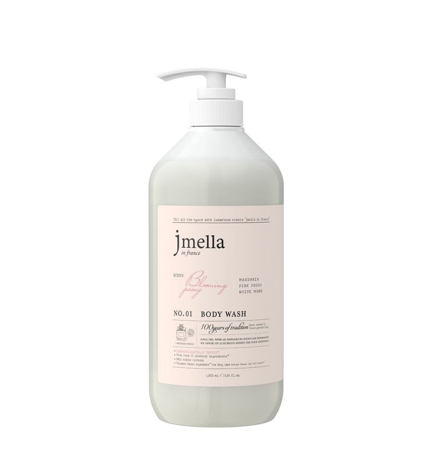 JMELLA Парфюмированный гель для душа Цветущий пион, NO.01 IN FRANCE BLOOMING PEONY BODY WASH, 1000мл #1