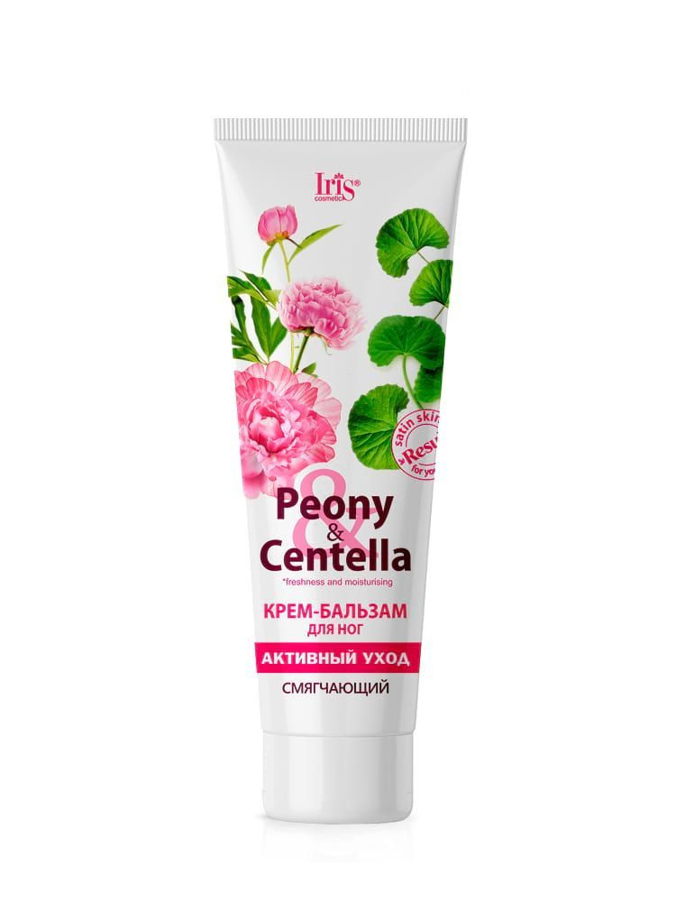 Iris Cosmetic Крем-бальзам Peony&Centella для ног Активный уход, 100 мл  #1