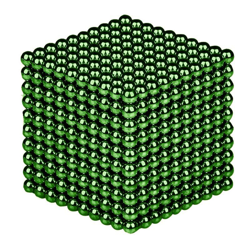 Антистресс игрушка/Неокуб Neocube куб из 1000 магнитных шариков 5мм (светящийся)  #1