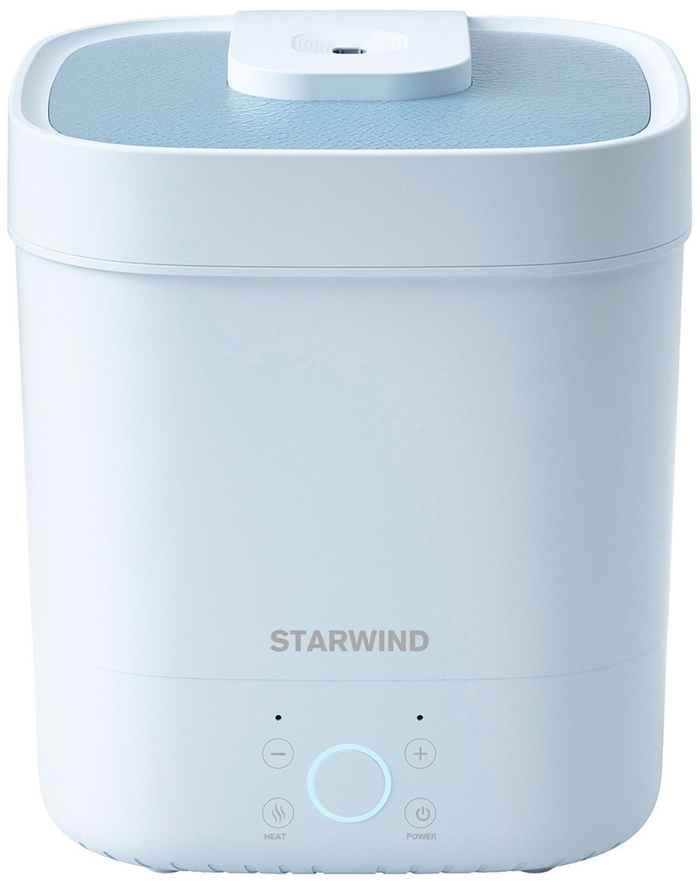 Увлажнитель воздуха Starwind SHC1413, 110 Вт, ультразвуковой, голубой  #1