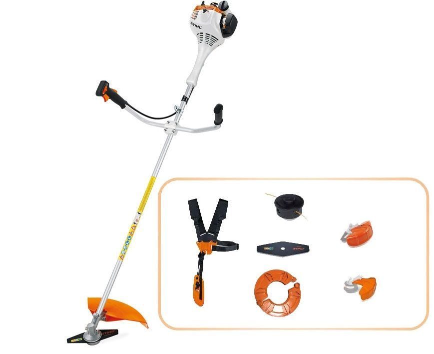 Бензиновый триммер Stihl FS 55 C (легкий старт)0,75кВт, 4,9кг, Диск 2-зуб, AutoCut 25-2  #1