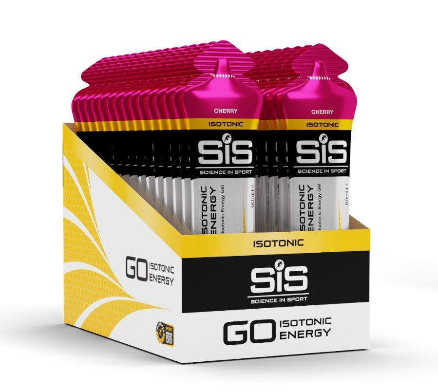 Гель энергетический SiS GO ISOTONIC ENERGY, 60 мл х 30 шт., Вкус вишня  #1