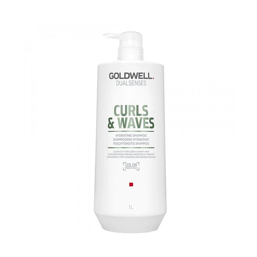 Goldwell Dualsenses Curls & Waves Hydrating Shampoo - Увлажняющий шампунь для вьющихся волос 1000 мл #1