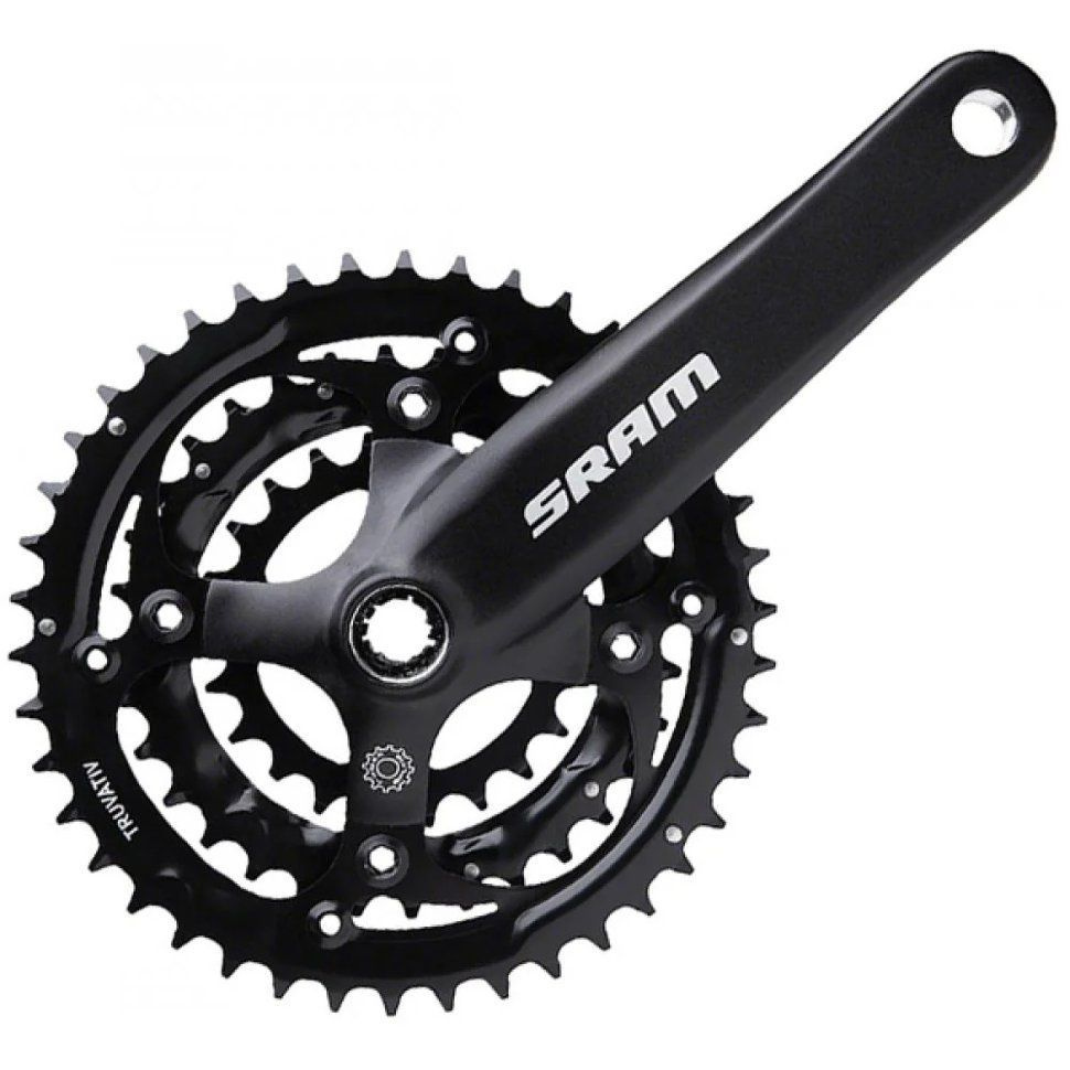 Sram система: шатун-звезда S600 8sp 3.0 PowerSpline 175 BlastBlack 423222 #1