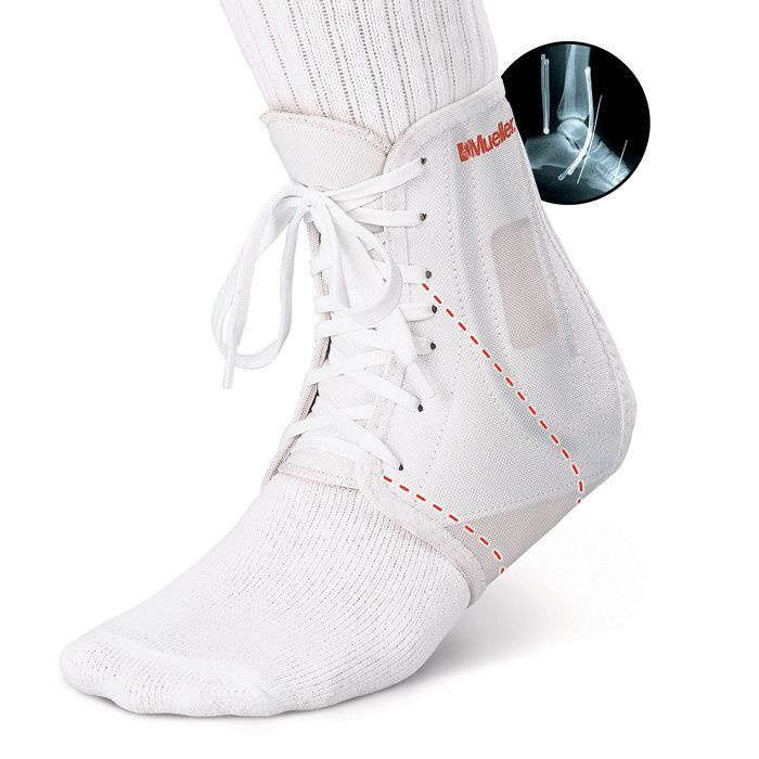 Бандаж на голеностопный сустав большой размер ATF Ankle Brace High Performance Mueller XXLright  #1