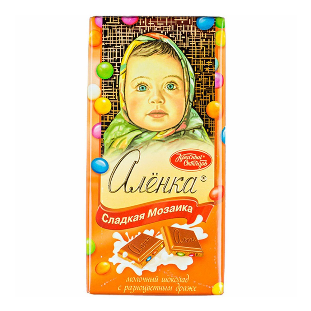 Шоколад Аленка молочный пористый 33,9% 95 г - купить с доставкой по ...