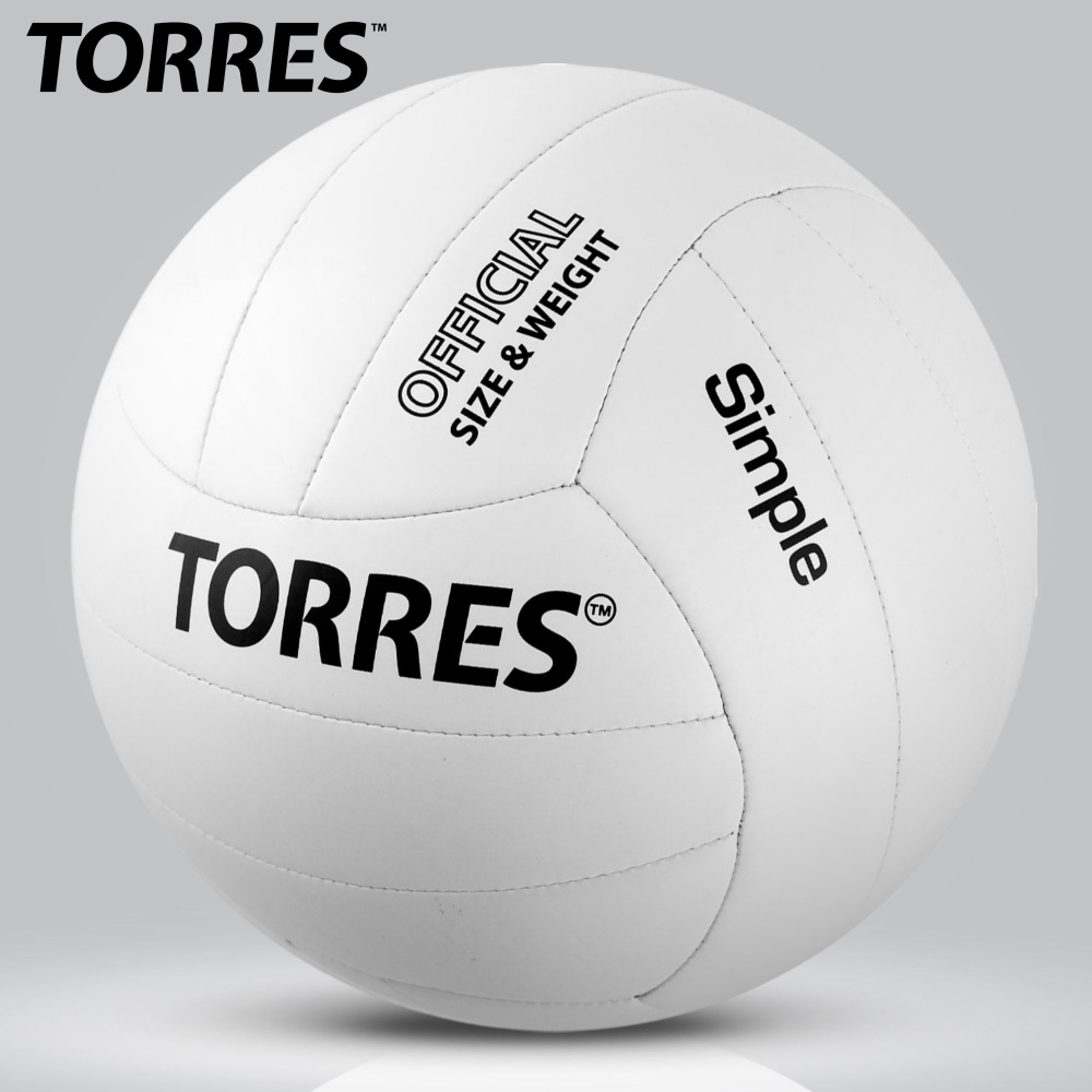 Мяч волейбольный TORRES Simple V32105, размер 5 #1