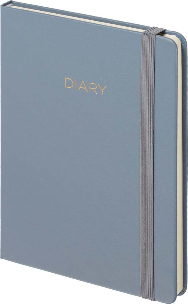 Ежедневник недатированный Attache А5, искусственная кожа, 136 листов, синий  #1