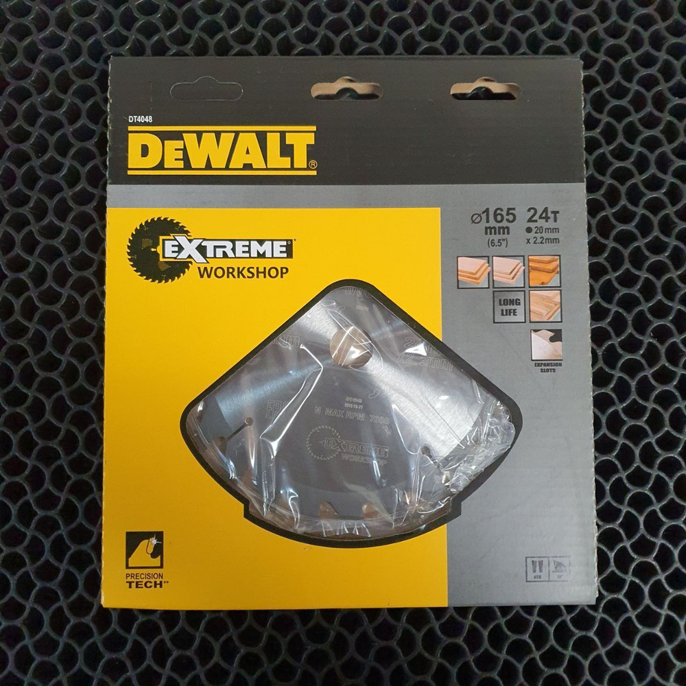 DeWalt Диск пильный 165 x 20; 24  зуб. #1