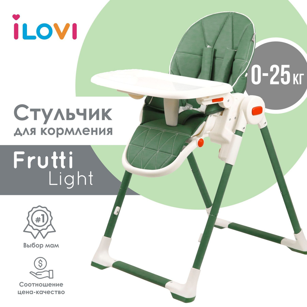 Стульчик для кормления iLovi Frutti Light Green #1