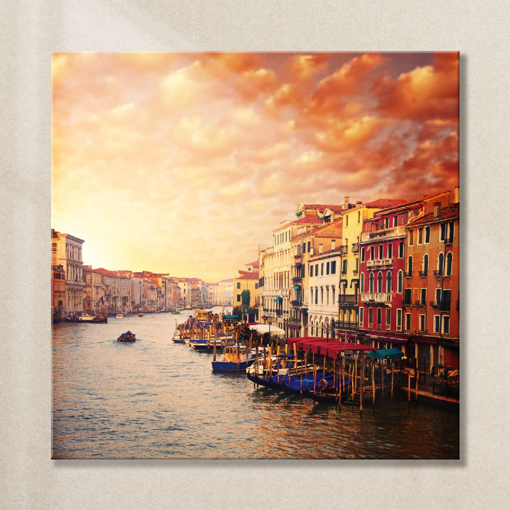 Картина на стекле Postermarket "Венеция" 30х30 см #1