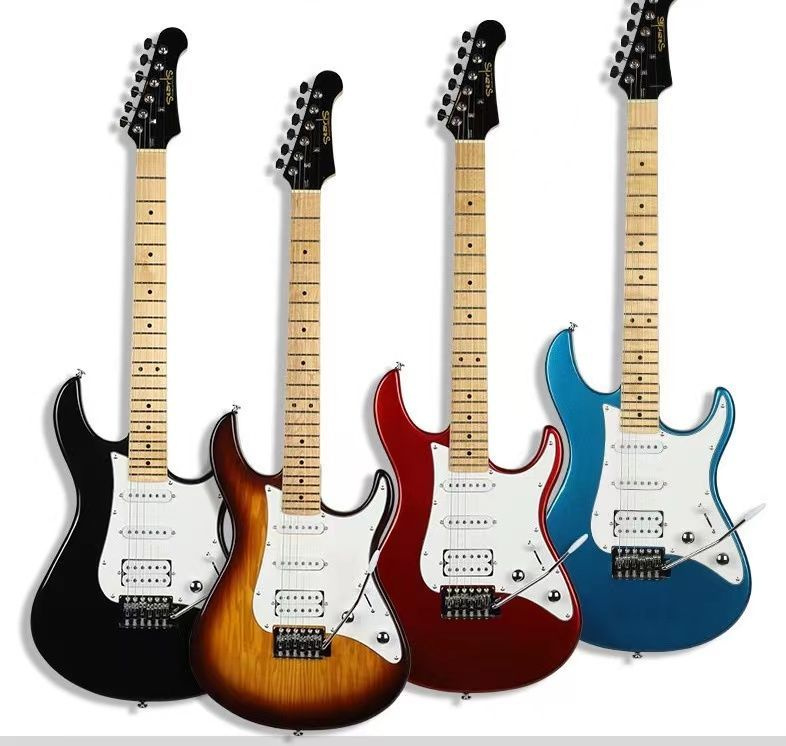 Электрогитара для начинающих ST-01 ( комплект PREMIUM , цвет красный ...