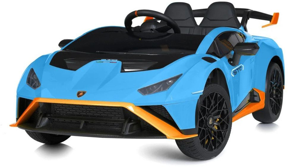 Электромобиль для дрифта LAMBORGHINI HURACAN STO 24V - SMT-555-BLUE #1