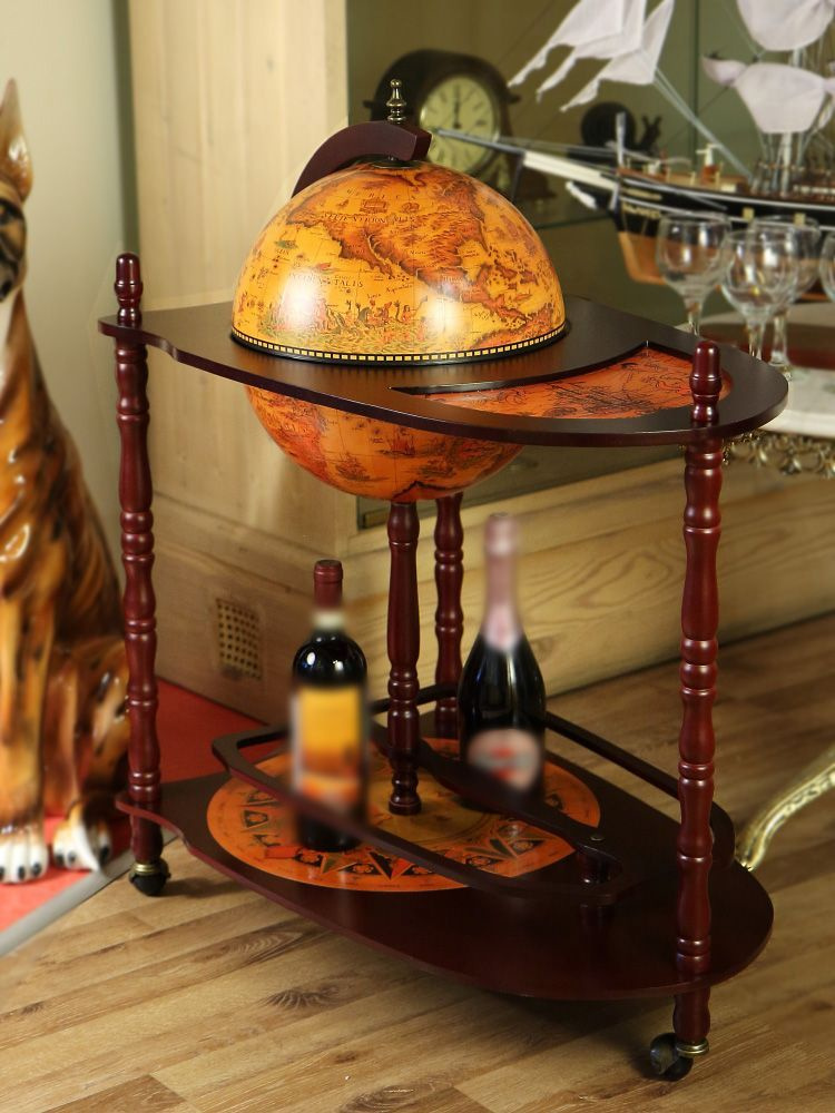 Глобус бар напольный со столиком Ju Feng Co Classico 33 #1