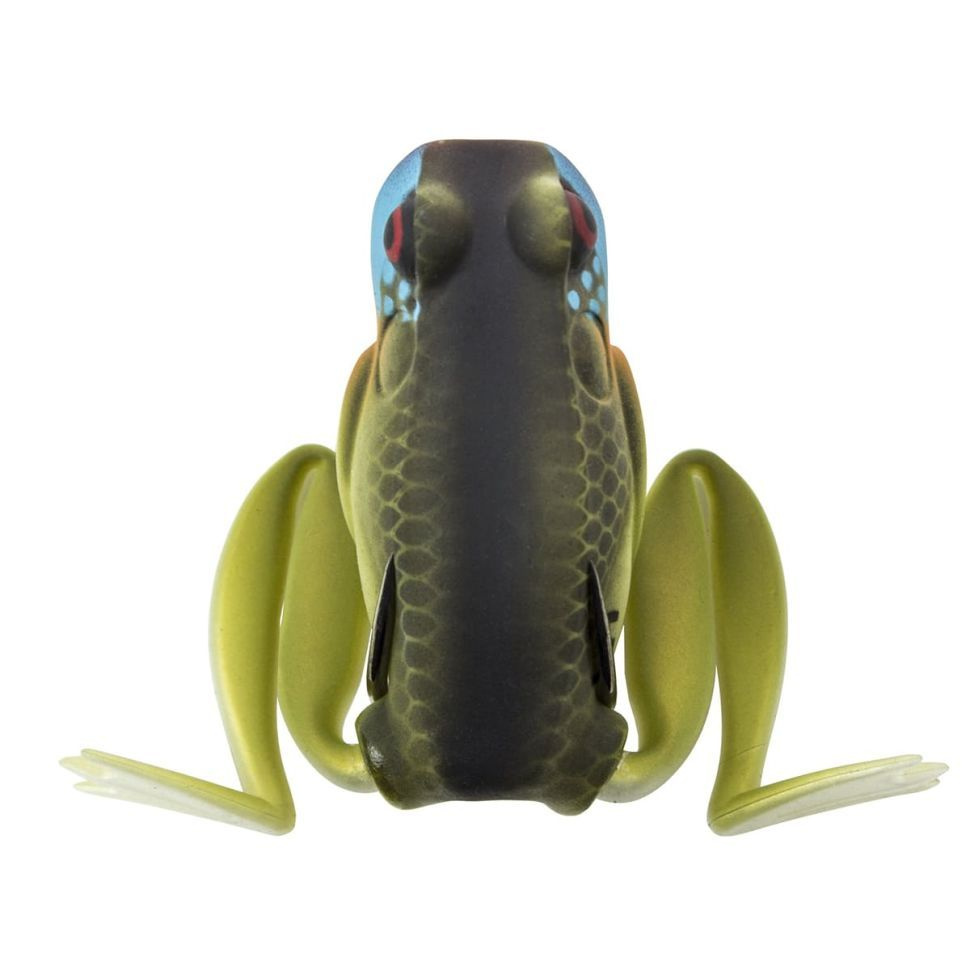 Лягушка Lunkerhunt Popping Frog 14gr, 57mm, POP04 - Blue Gill #1