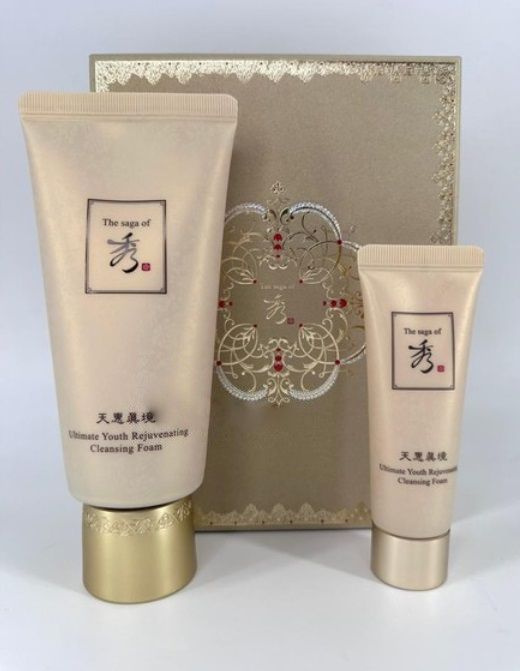 Омолаживающая пенка The saga of Xiu Chunhyeyun Yun Seol Cleansing Foam Set #1