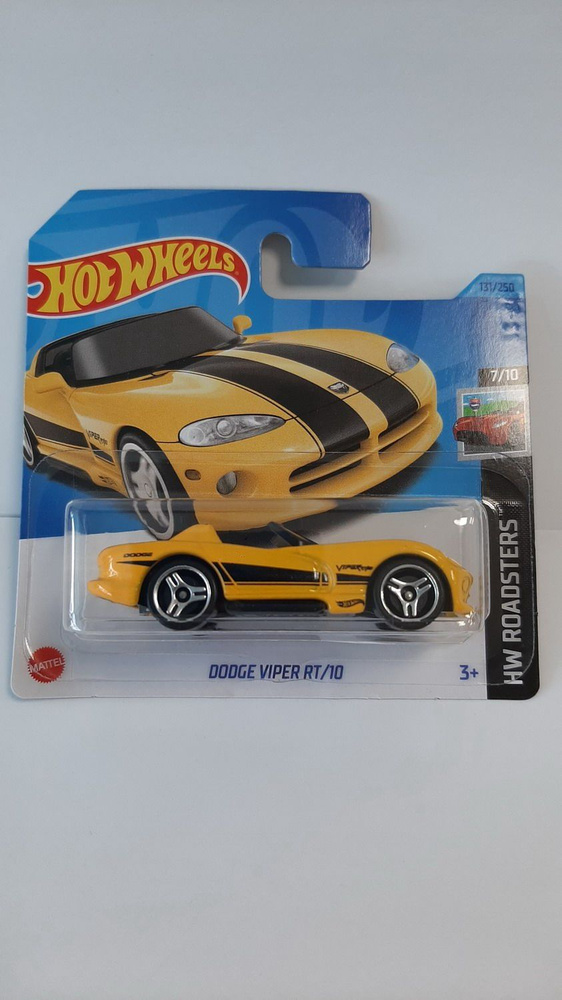 Машинка коллекционная Hot Wheels DODGE VIPER RT/10 #1