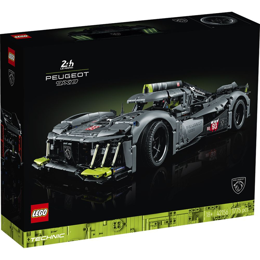 Конструктор Lego Technic 42156 Peugeot 9X8 Hypercar #1