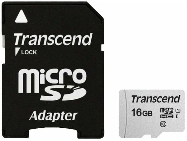 Transcend Карта памяти 300S 16 ГБ (TS16GUSD300S-A) #1