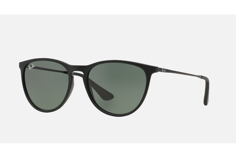Солнцезащитные очки унисекс, круглые RAY-BAN с чехлом, линзы зеленые, RJ9060S-700571/50-15  #1