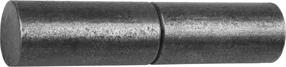 Петля для металлических дверей СИБИН галтованная, цилиндрической формы, с впрессованным шариком, 20x110 #1