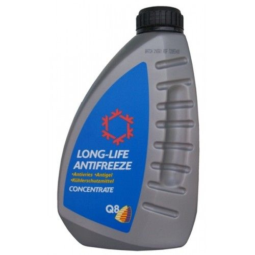 Антифриз концетрат Q8 Antifreeze Long Life оранжево-красный 1л #1