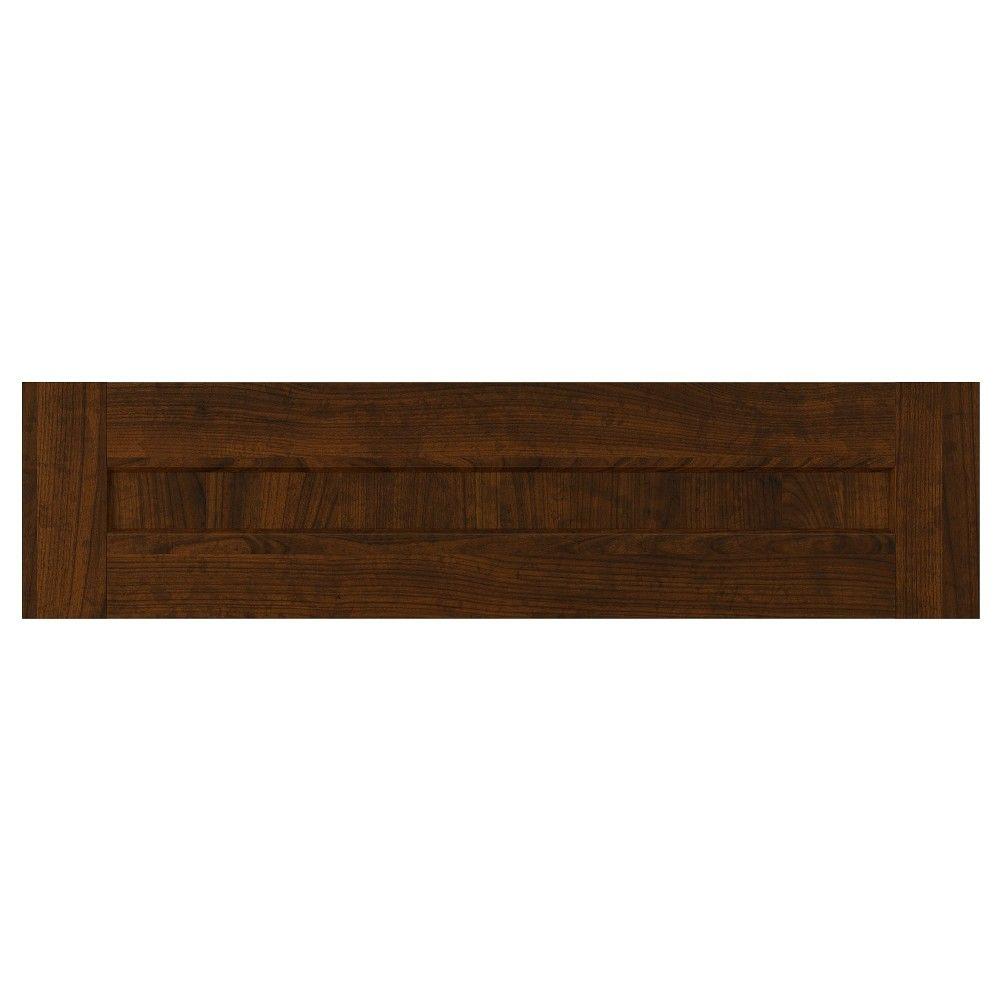 Фронтальная панель ящика, под дерево коричневый 80x20 см IKEA EDSERUM 003.686.54  #1