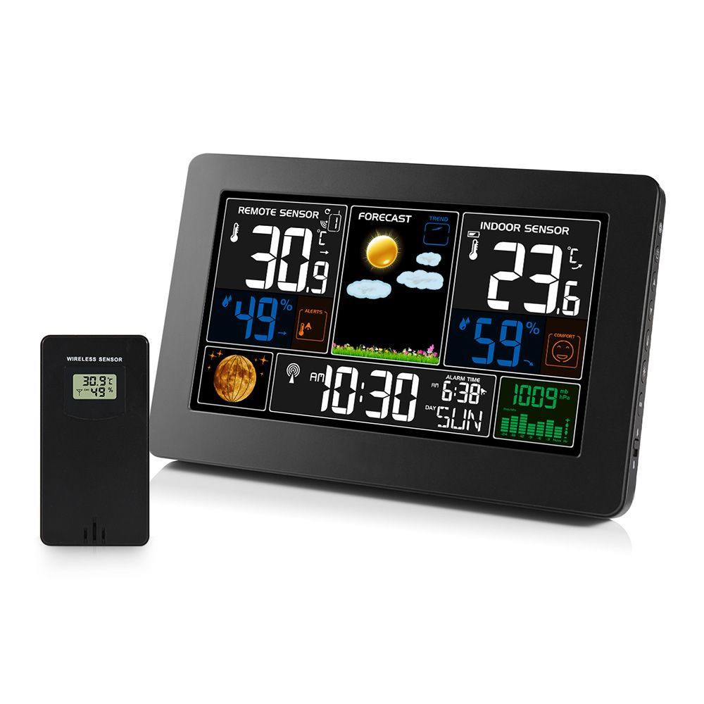 FanJu цифровой термометр метеостанция гигрометр барометр электронный 3 ...