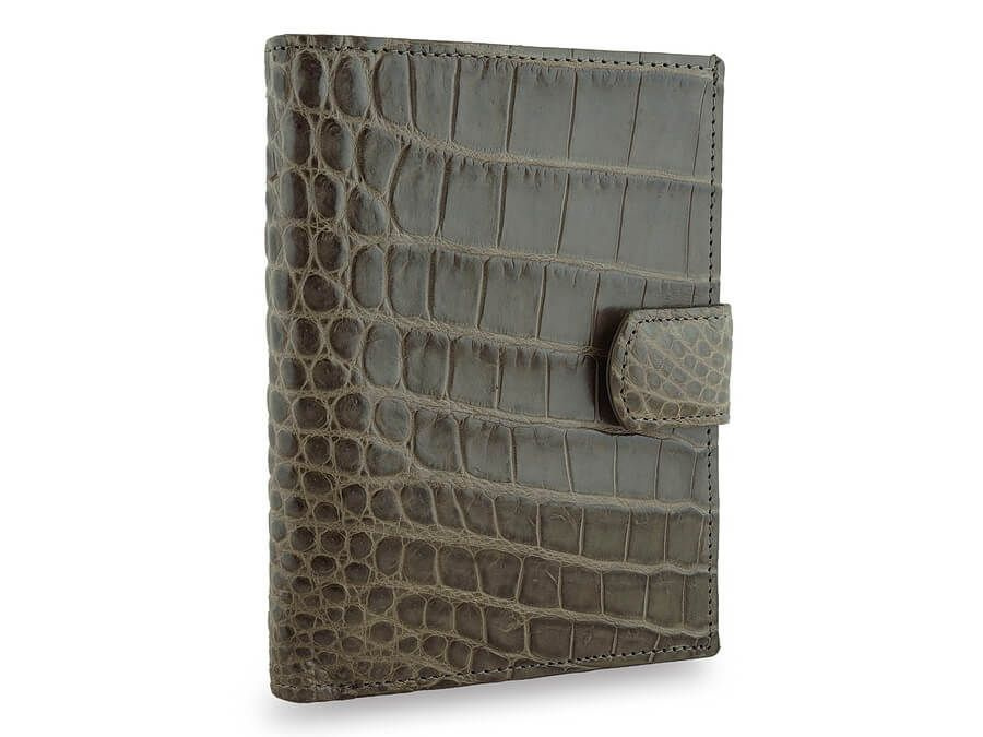 Солидное портмоне Exotic Leather из кожи крокодила #1