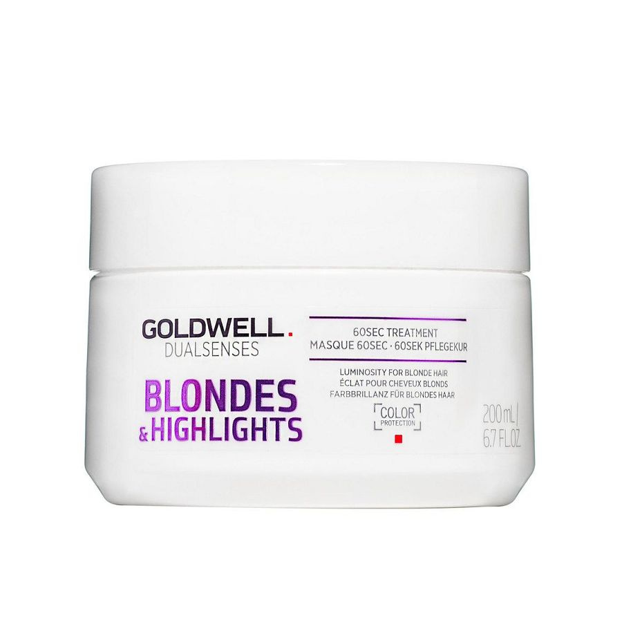 Goldwell Dualsenses Blondes & Highlights 60Sec Treatment - Маска для осветленных и мелированных волос #1