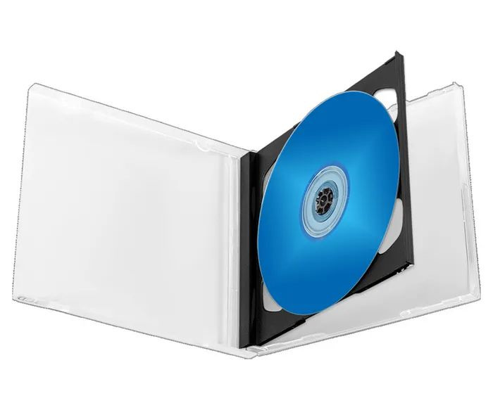 Коробка / бокс / футляр на 2 диска CD Jewel Case 10 мм, в упаковке 3 штуки  #1