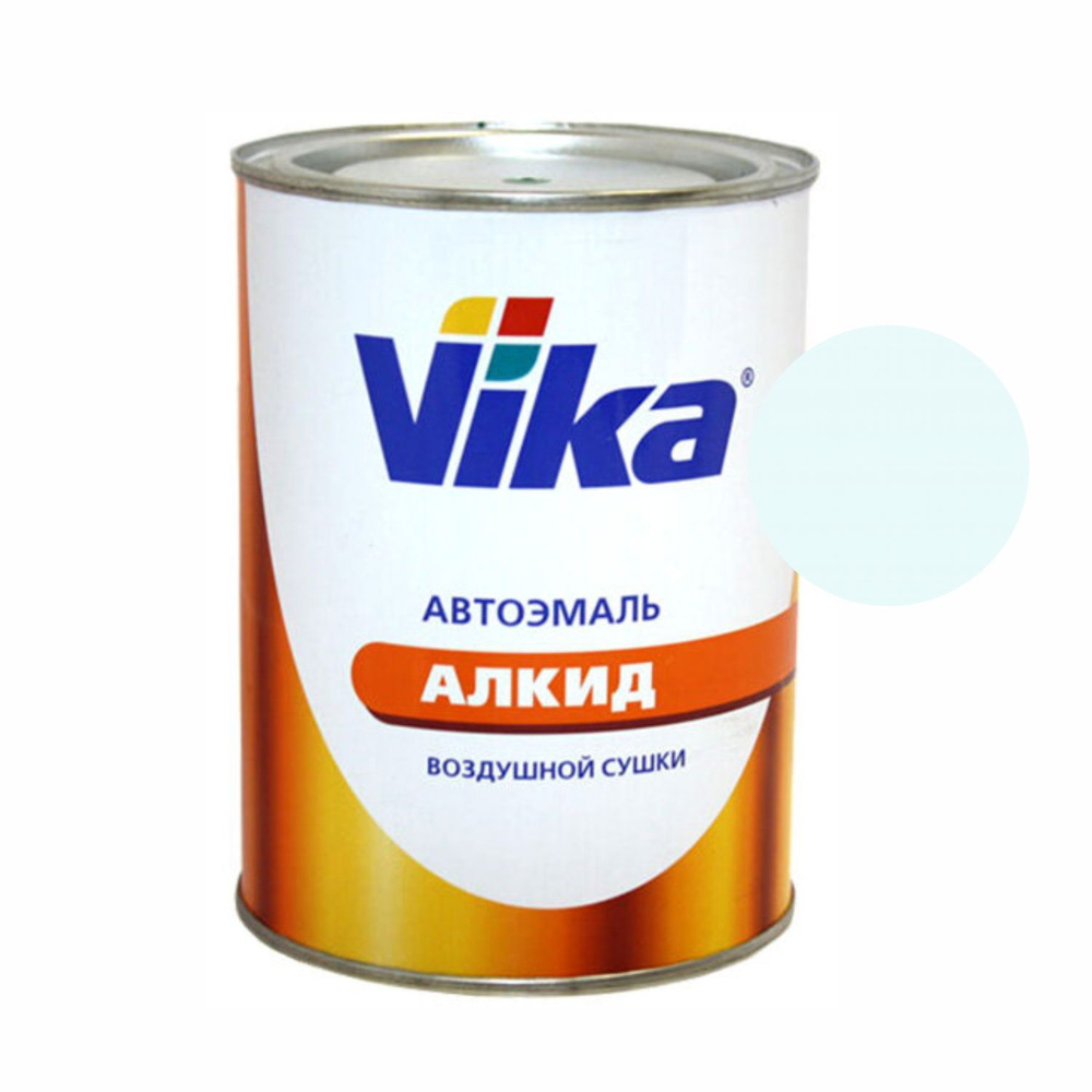 Алкидная эмаль "Vika 60" белая 202, 0,8кг #1