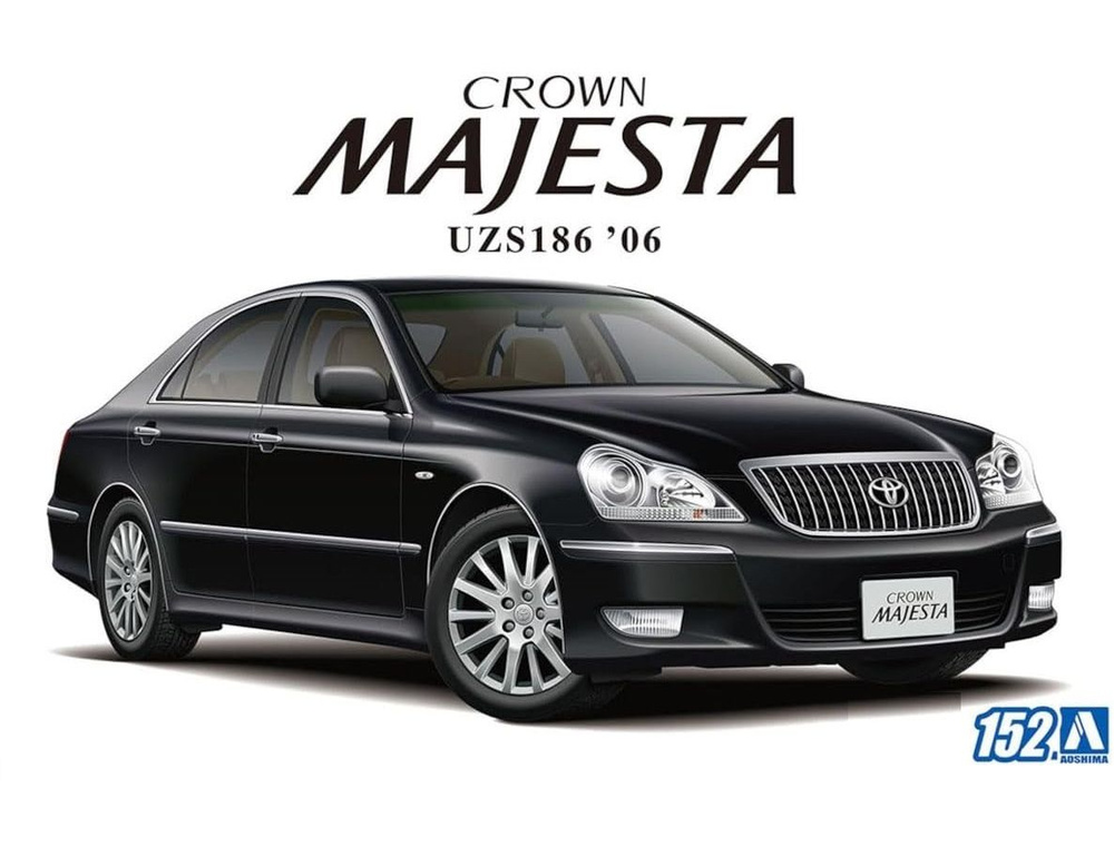 Сборная модель Toyota Crown Majesta UZS186 '06 #1