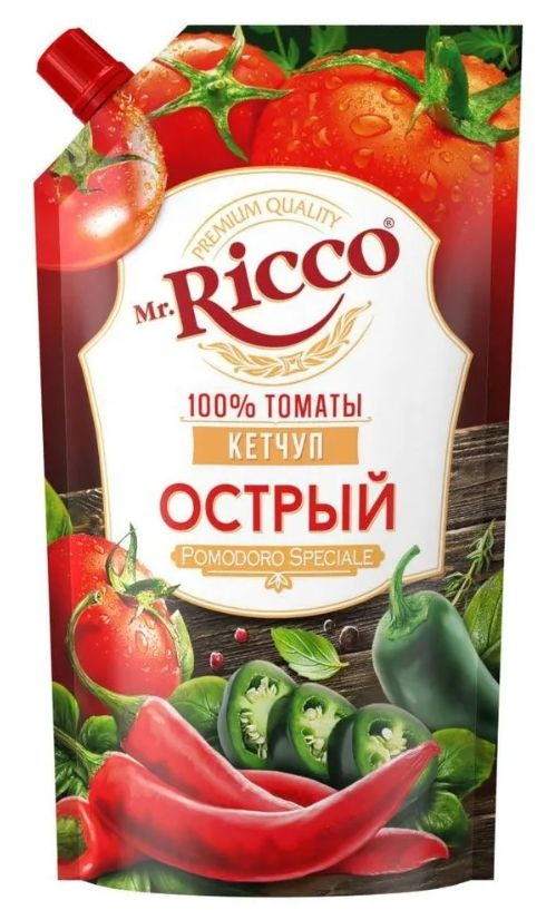 Mr.Ricco Кетчуп Острый, 300 г #1