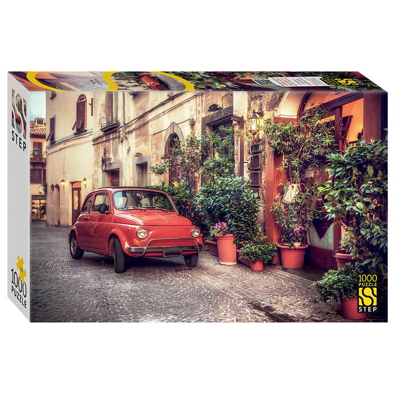 Пазл Step puzzle 1000 деталей Fiat 500 #1