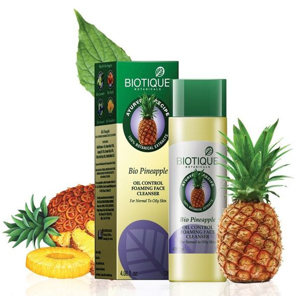 Гель для умывания Биотик Био Ананас (Biotique Bio Pineapple Fresh Foaming Cleansing Gel), 120мл  #1