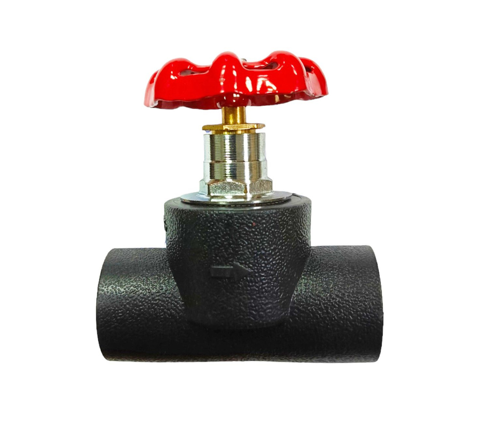 Вентиль ПНД-П, ПЭ-П DN50 PN16 1шт (под пайку), VP/50/1 - купить по ...