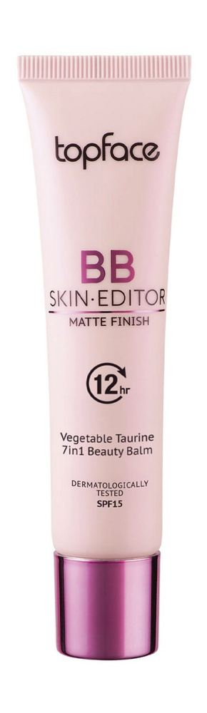 Topface PT 462 Skin Editor BB Matte Finish SPF15 Тональный крем с матовым финишем 001  #1