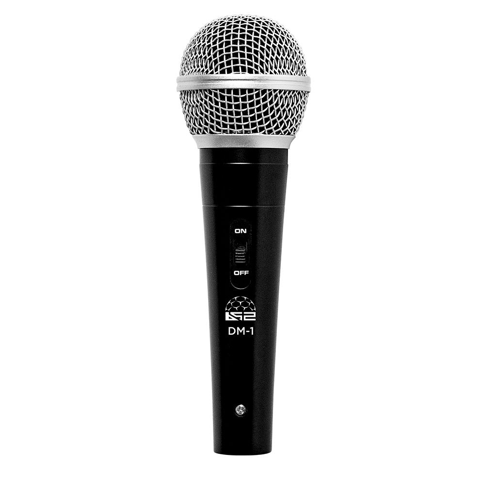 Микрофон проводной Сигнал B52 DM-1 (динамический, 85Дб, 100-12000Гц, кабель 3м, jack 6,3 мм)  #1