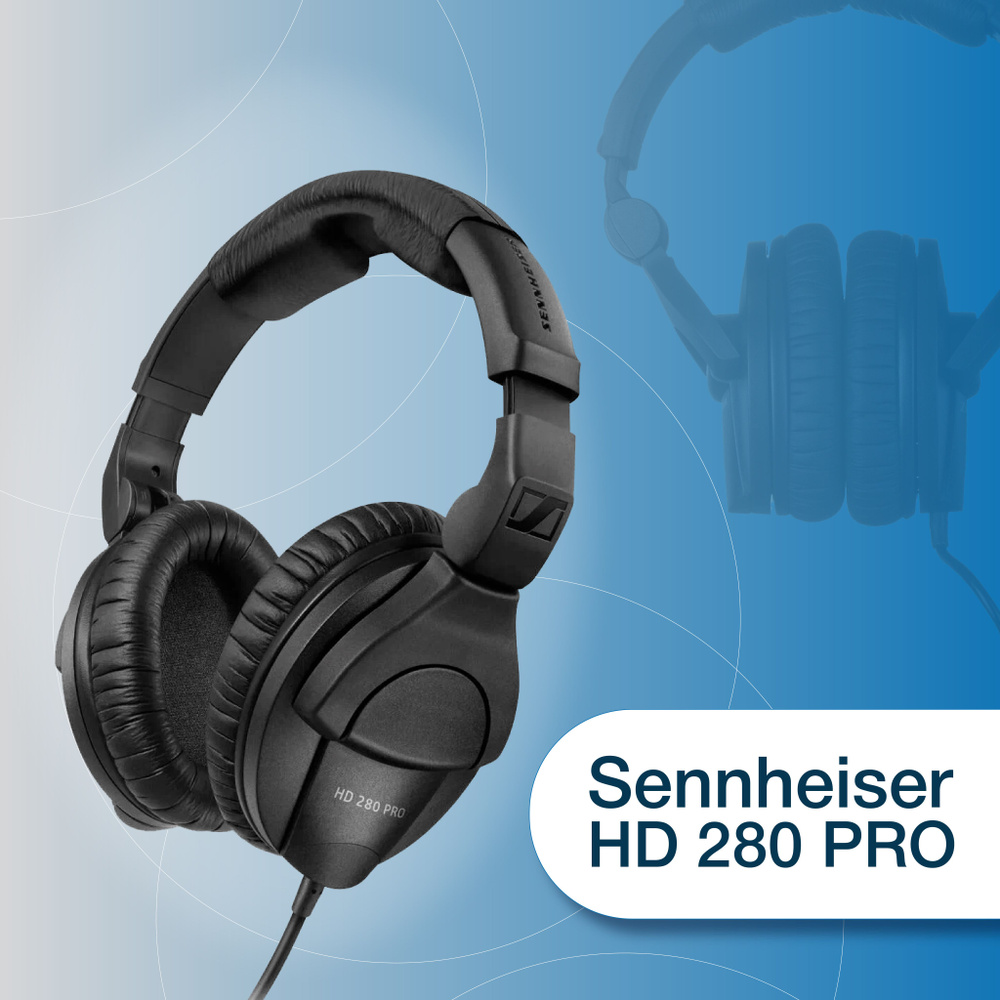 Наушники Sennheiser HD 280 PRO Black #1