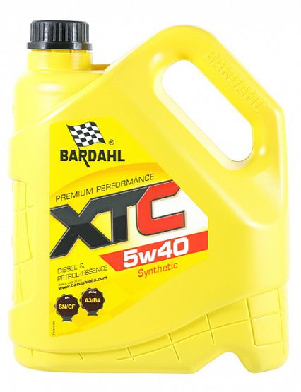 Bardahl 5W-40 Масло моторное, Синтетическое, 4 л #1