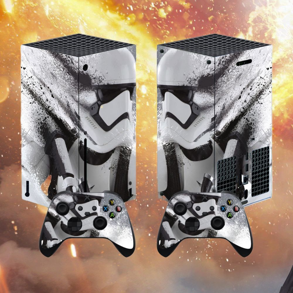 Наклейка на XBOX Series X Star Wars Звездные войны / Защитная виниловая ...
