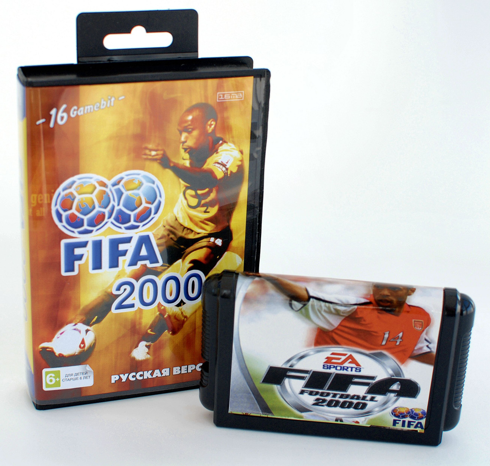 Игра FIFA 2000 Sega 16бит Русская версия #1