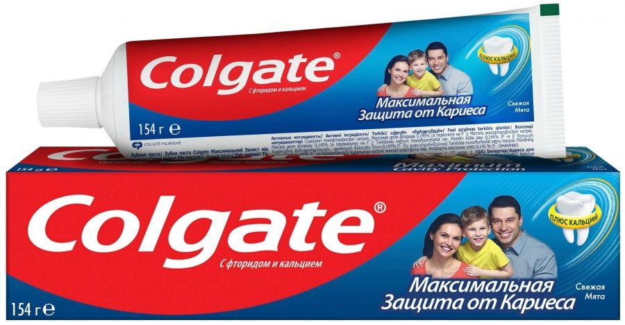 Зубная паста COLGATE Максимальная защита от кариеса Свежая мята 100мл  #1