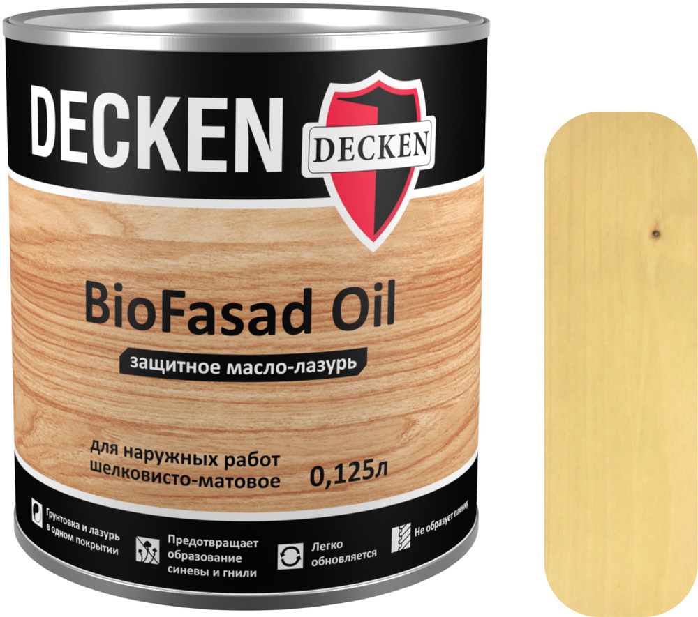 DECKENBioFasadOil/Woodлиственница/0,125л (OLD) #1