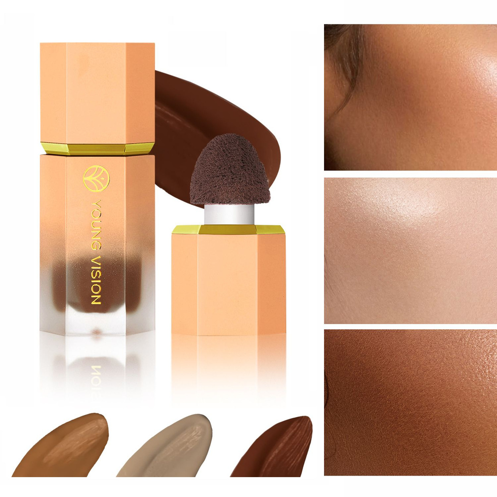 Матовая пудра YOUNG VISION, крем для лица, матовая шелковистая текстура ...
